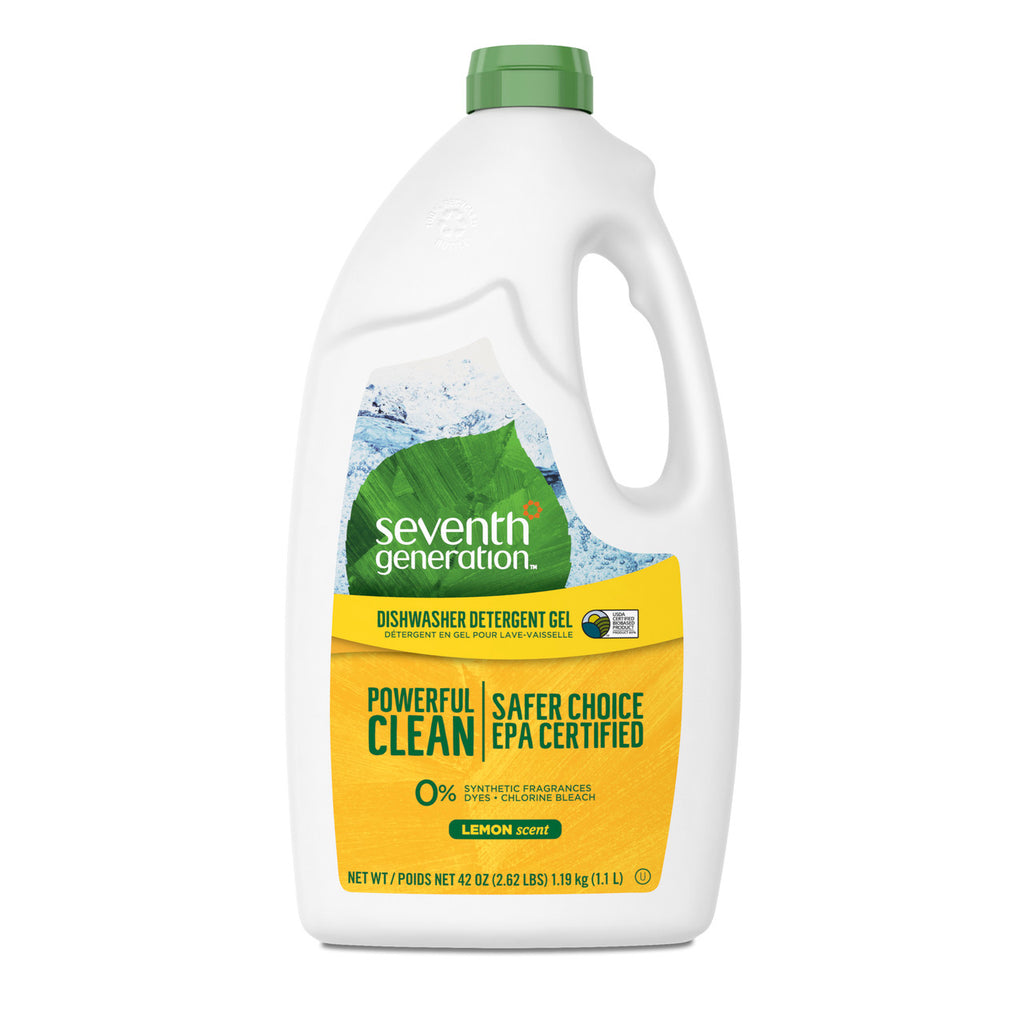 Seventh Generation レモンセント 自動食器洗い機用洗剤 (6x42 Oz)