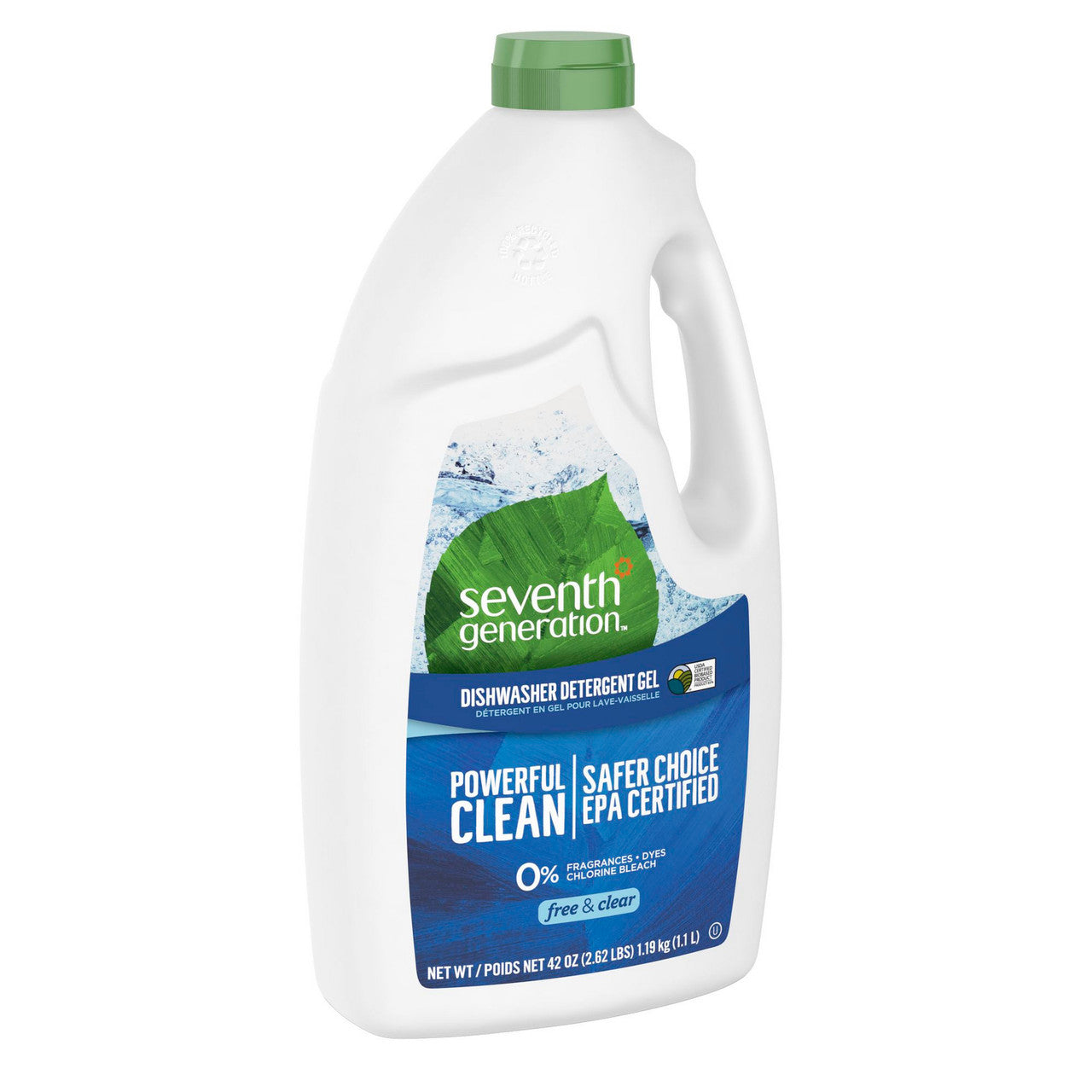 Seventh Generation 無香料 自動食器洗浄機用洗剤ジェル (42オンス x 6本)