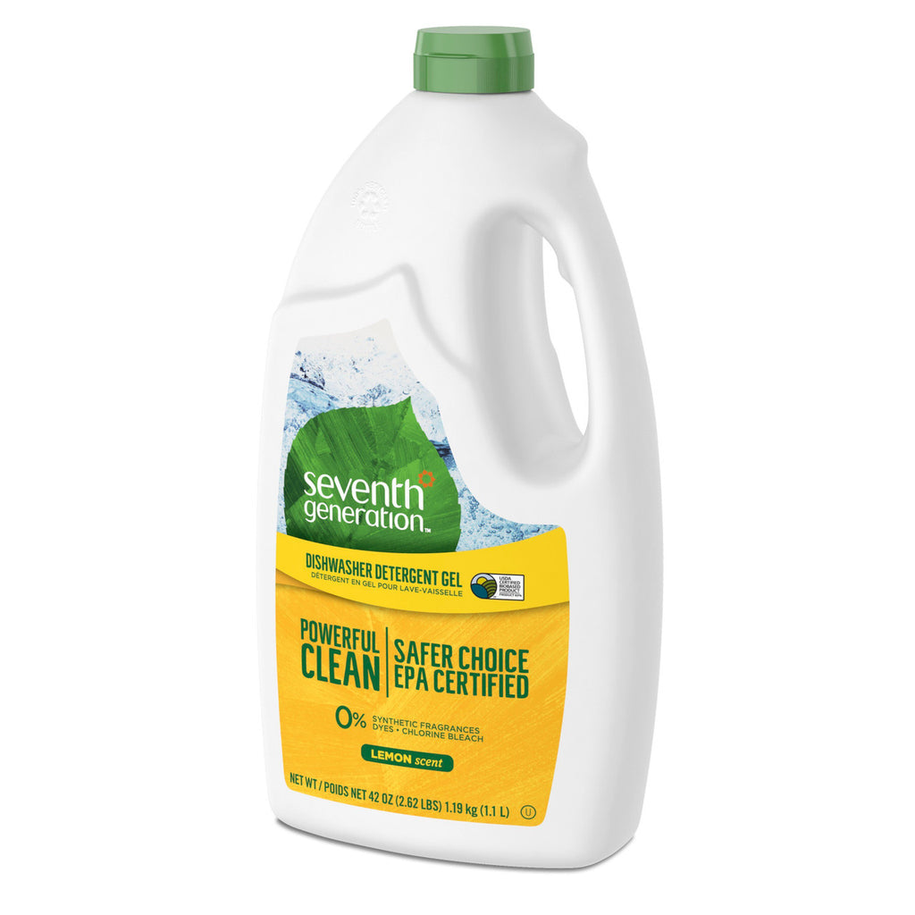 Seventh Generation レモンセント 自動食器洗い機用洗剤 (6x42 Oz)