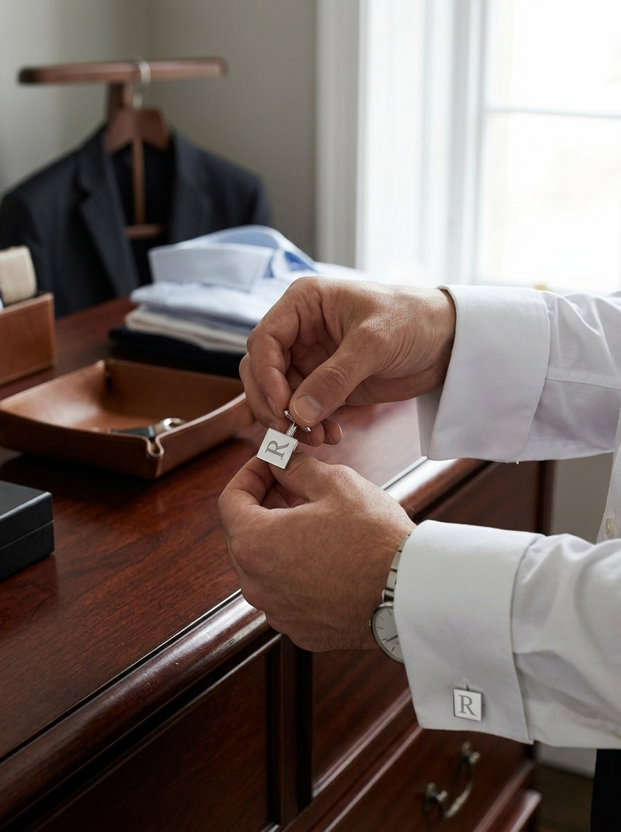 Rectangular Cuff Links-4