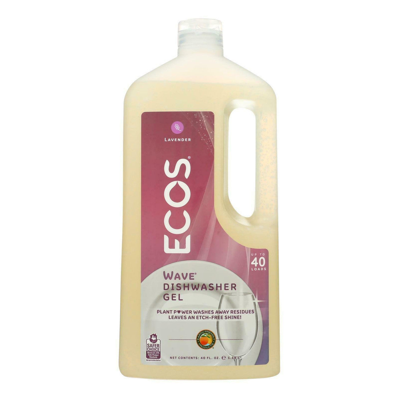 Earth Friendly 食器洗い機用ジェル (8個x40オンス)